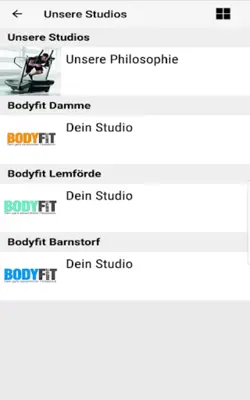 BODYFIT Studio android App screenshot 2